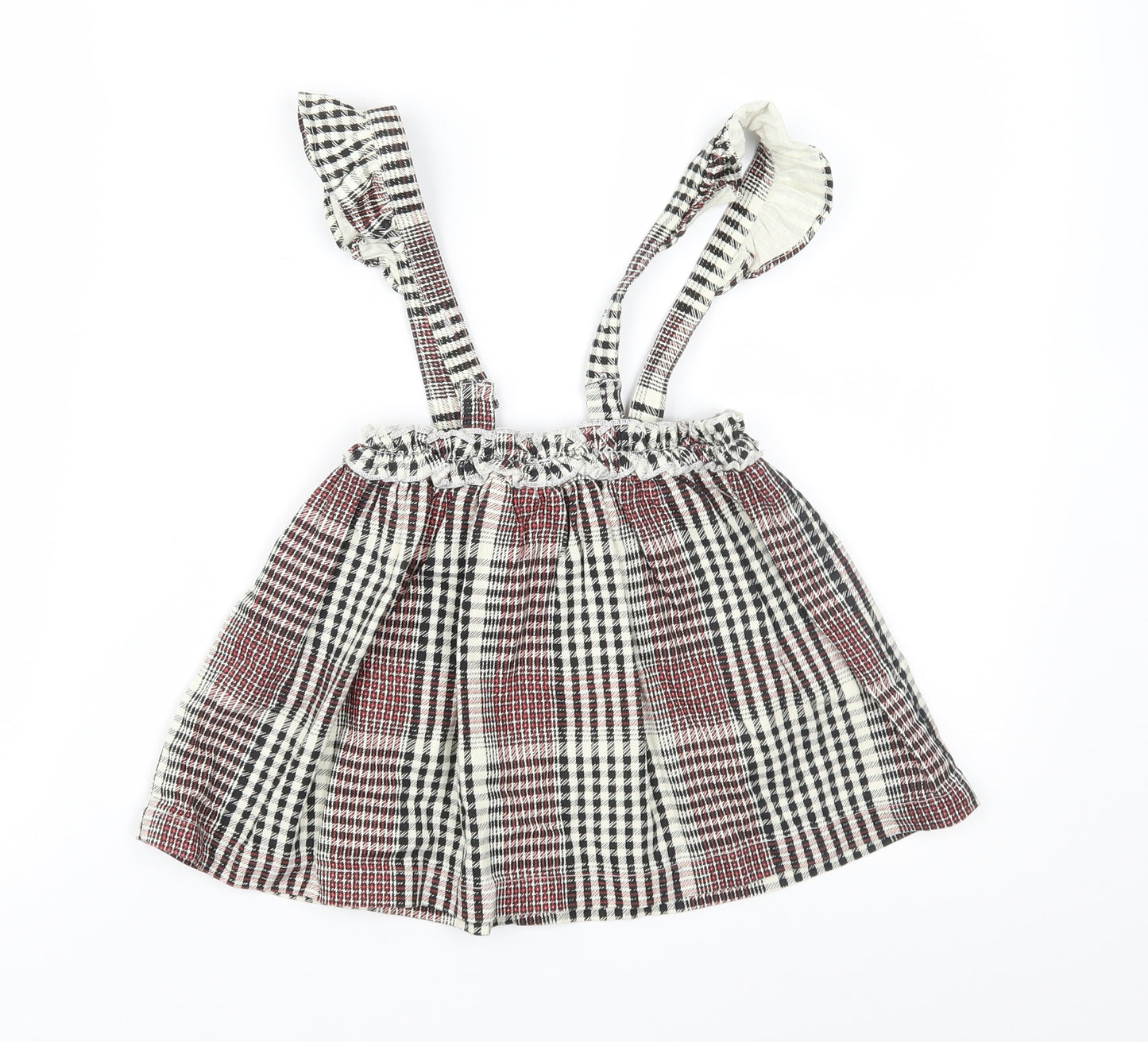 TU Girls Multicoloured Plaid  Pleated Skirt Size 18-24 Months