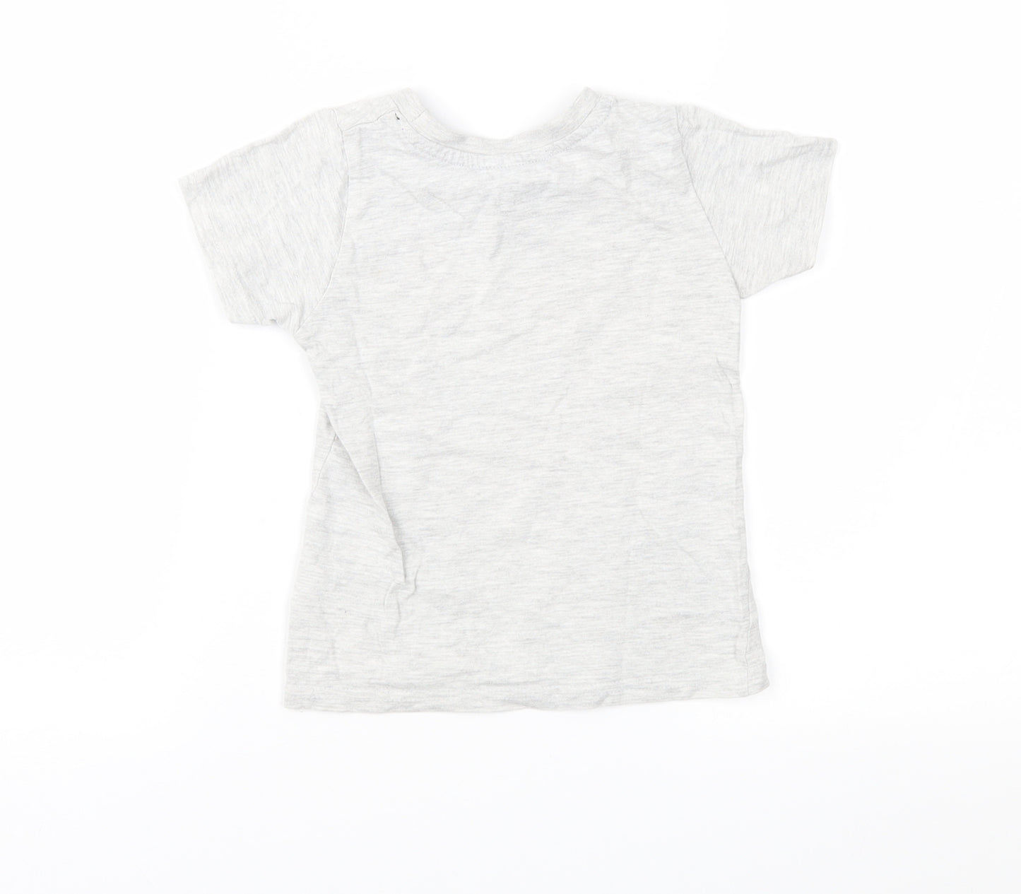 Primark Girls Grey   Basic T-Shirt Size 2-3 Years