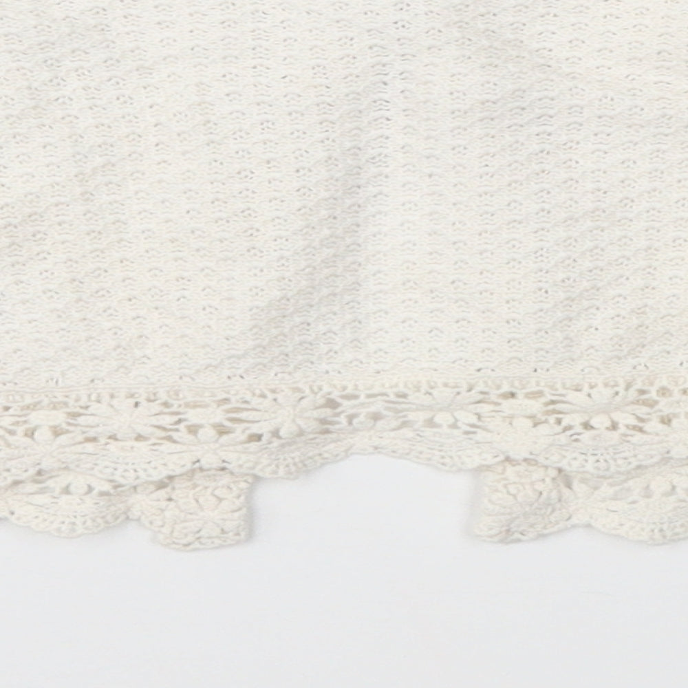 George Girls Ivory   Cardigan Jumper Size 12-18 Months
