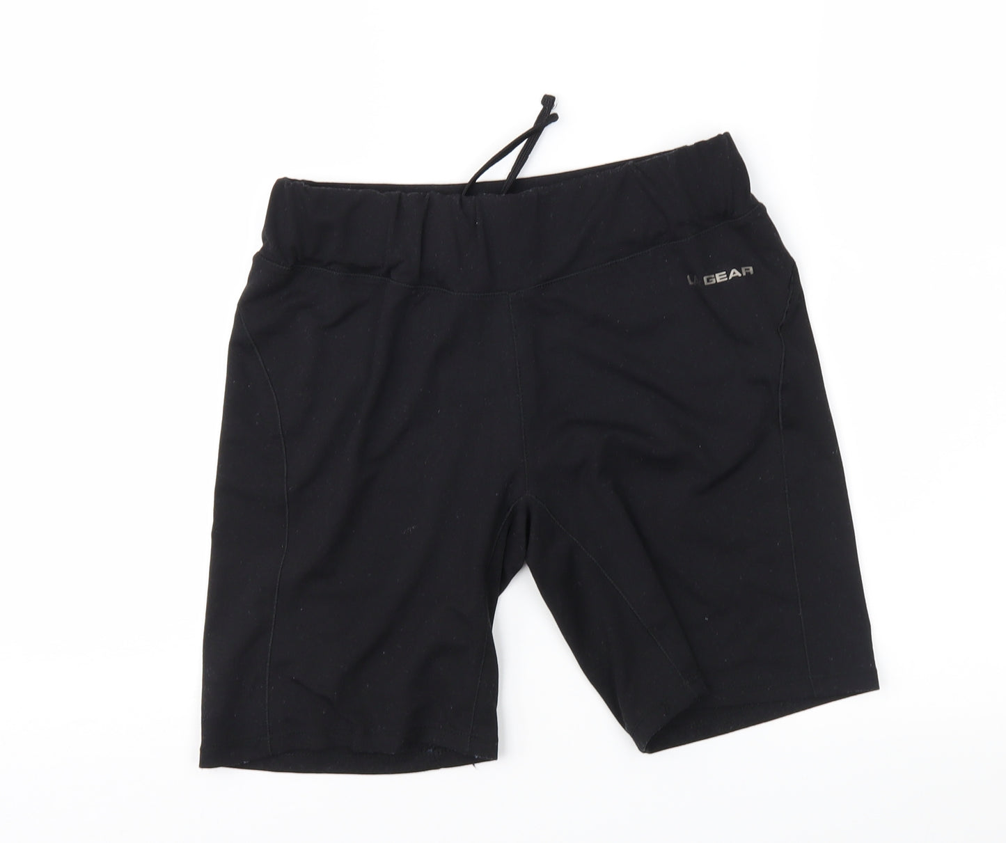 LA Gear Womens Black   Compression Shorts Size 12