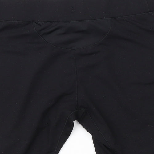 LA Gear Womens Black   Compression Shorts Size 12