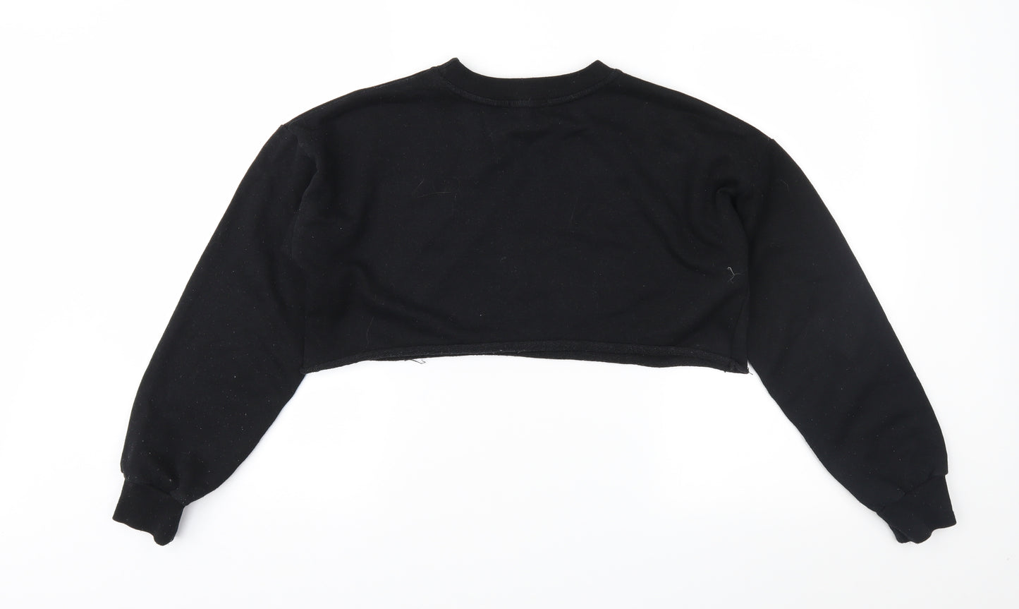 I Love Womens Black   Pullover Sweatshirt Size S