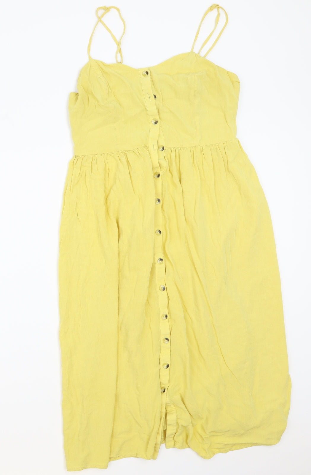 Newlook Womens Yellow   A-Line  Size 10