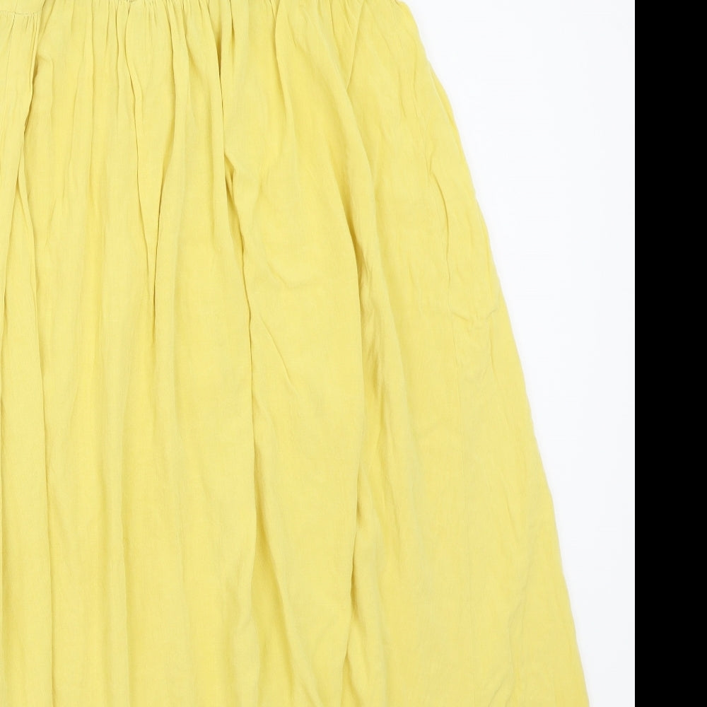 Newlook Womens Yellow   A-Line  Size 10