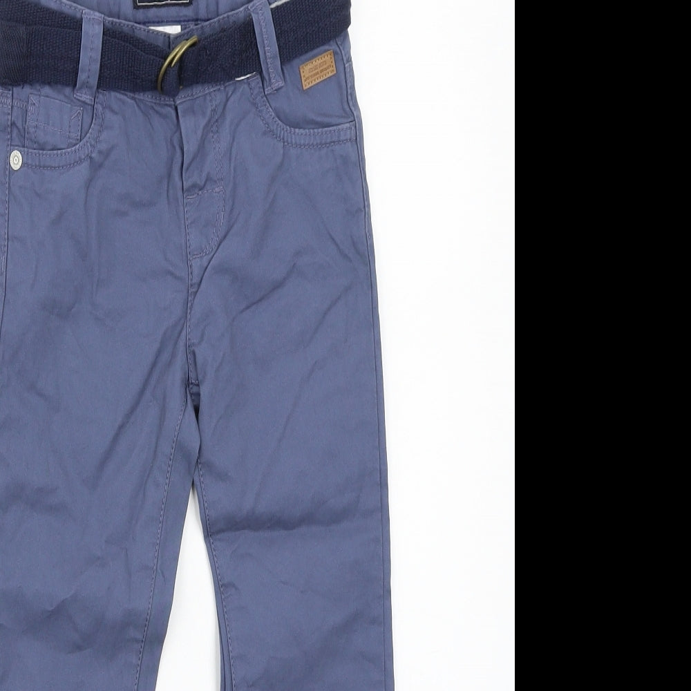 Polamino Boys Blue   Cargo Trousers Size 4-5 Years