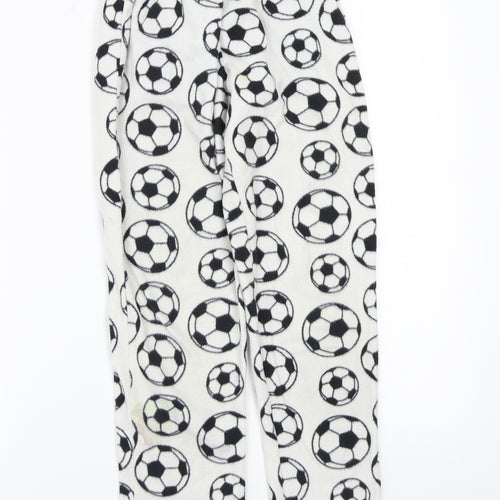 Collectioons Boys White    Pyjama Pants Size 9-10 Years