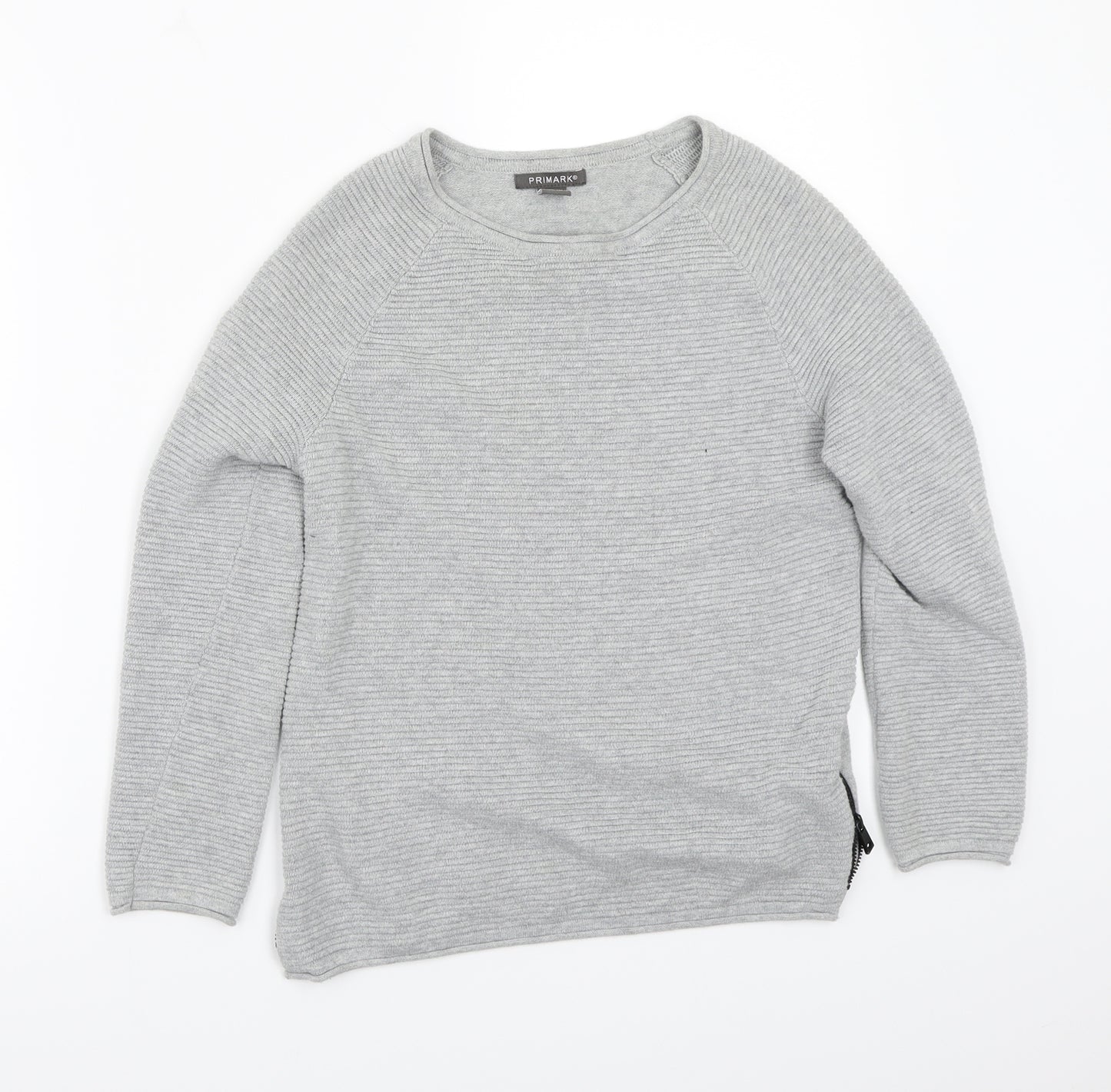Primark Boys Grey   Pullover Jumper Size 9-10 Years