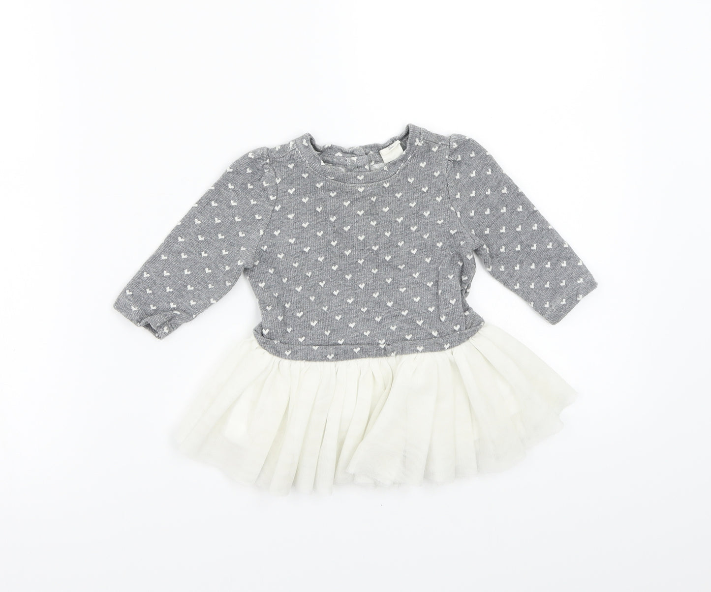 Gap Girls Grey   A-Line  Size 3-6 Months