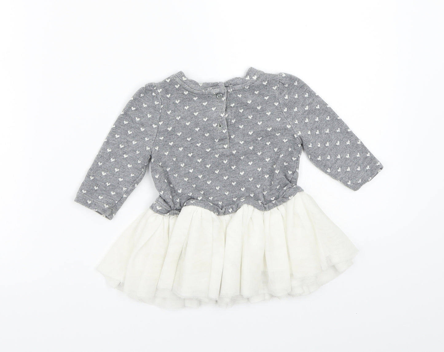 Gap Girls Grey   A-Line  Size 3-6 Months