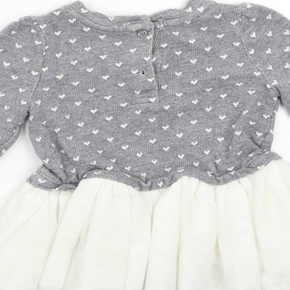 Gap Girls Grey   A-Line  Size 3-6 Months