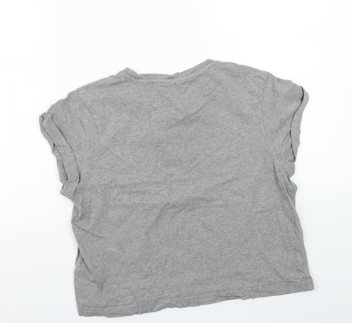 Jack Wills Womens Grey   Basic T-Shirt Size 6