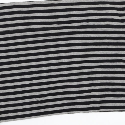 Newlook Womens Grey Striped  Basic Tank Size 18