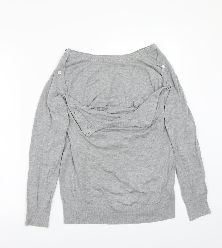 ESMARA Womens Grey   Pullover Jumper Size M