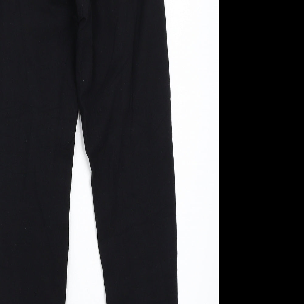 H&M Womens Black   Cropped Leggings Size S