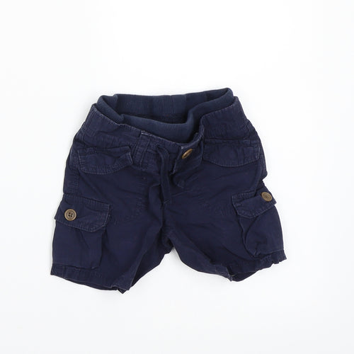 Gap Boys Blue   Cargo Trousers Size 6-9 Months