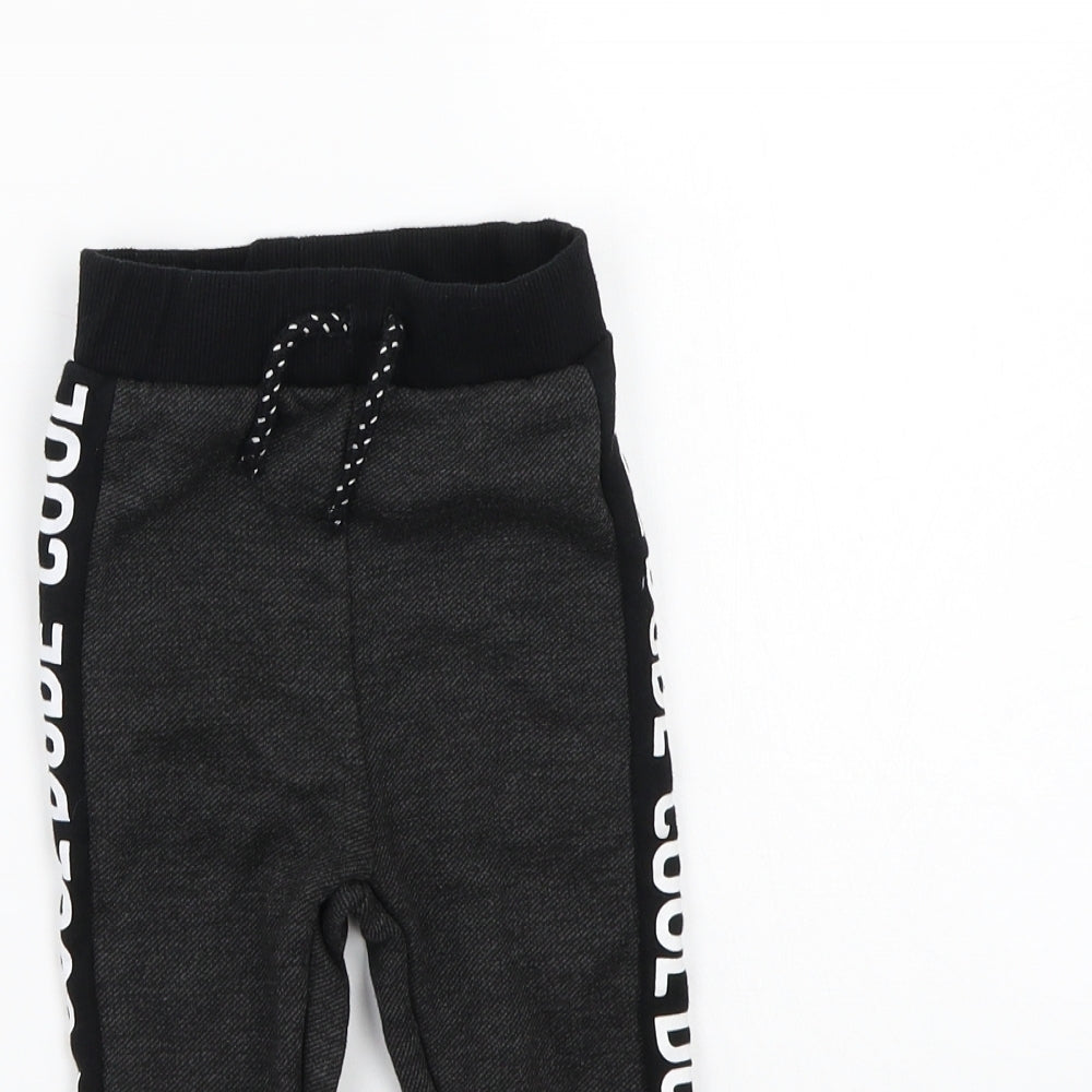 Primark Boys Grey Batik  Sweatpants Trousers Size 12-18 Months