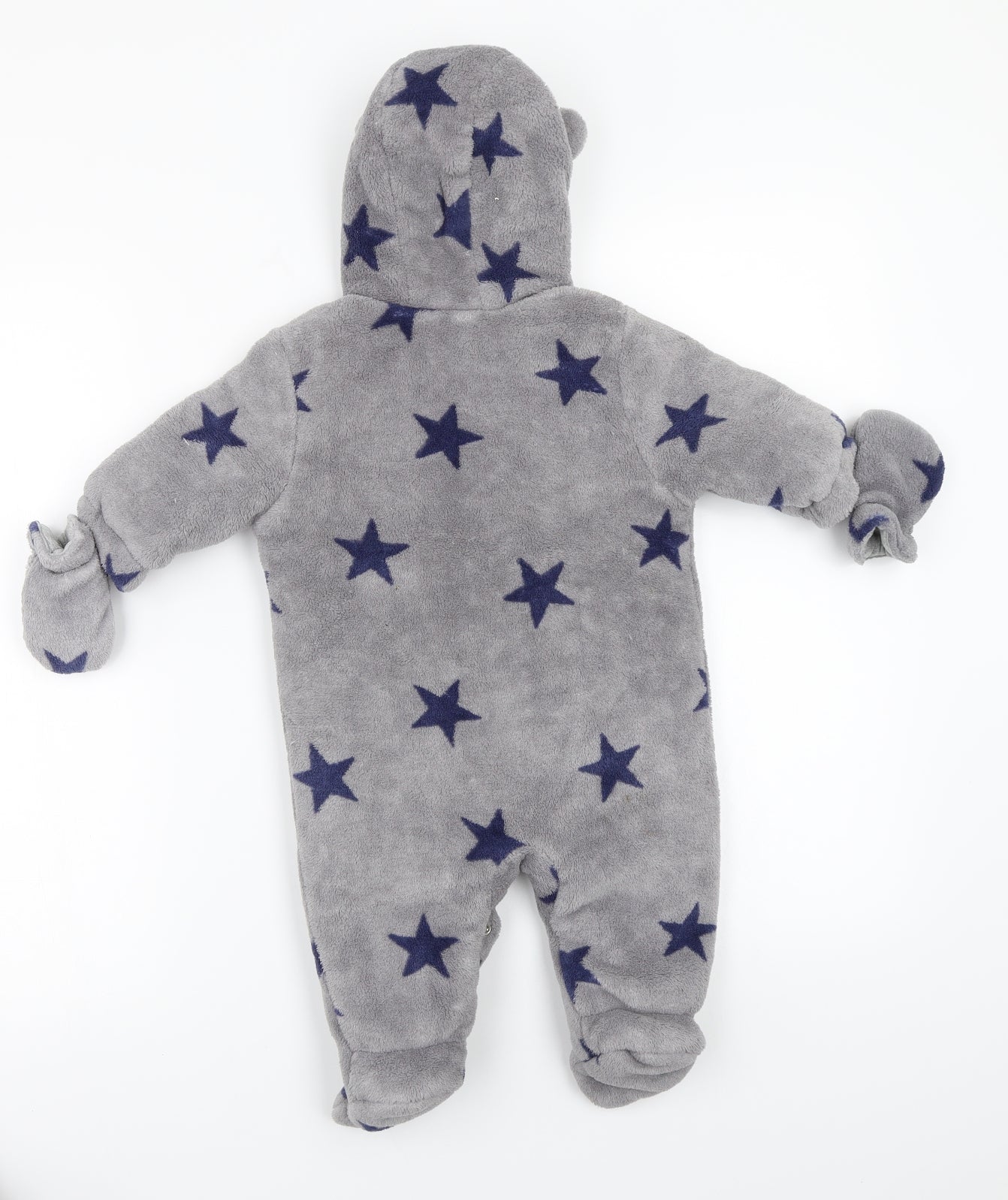 NEXT Baby Grey   Babygrow One-Piece Size 0-3 Months
