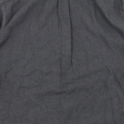 Gap Mens Grey    Button-Up Size M