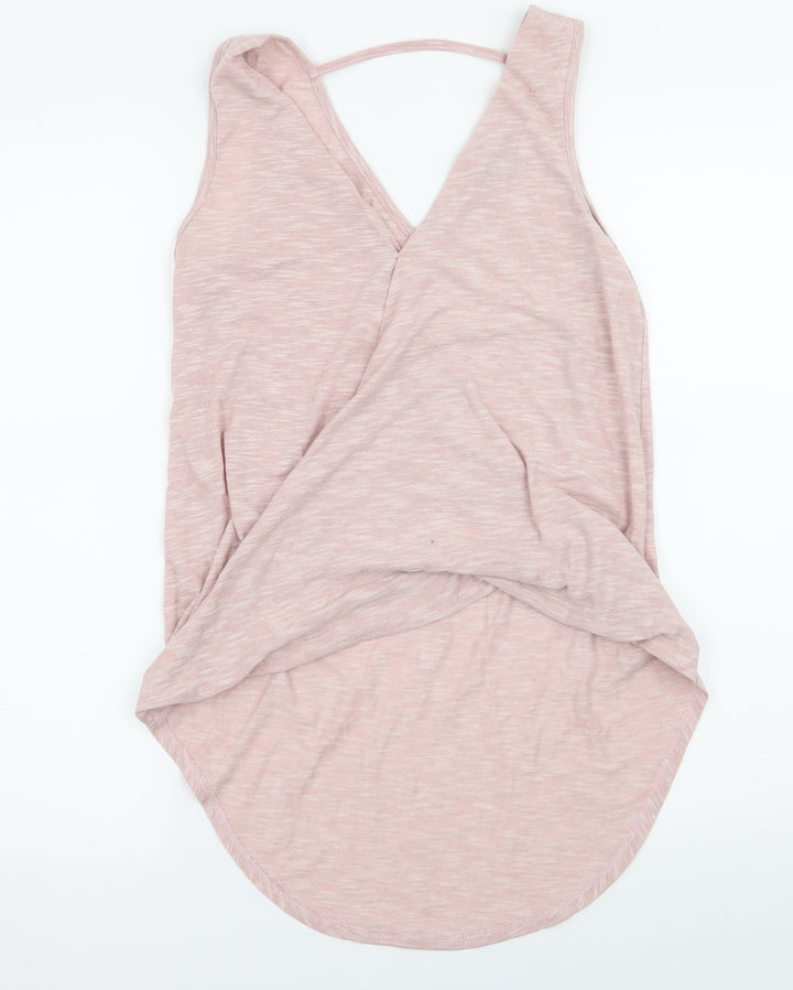 Atmosphere Womens Pink  Jersey Basic Tank Size 6