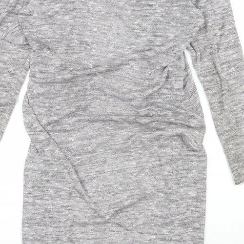 Atmosphere Womens Grey  Knit Cape Jumper Size 8