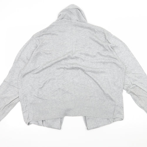 BHS Womens Grey  Knit Cardigan Jumper Size 18