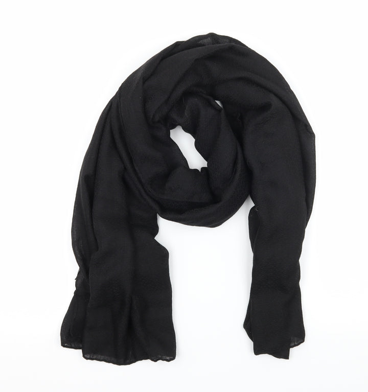 Preworn Womens Black Scarf