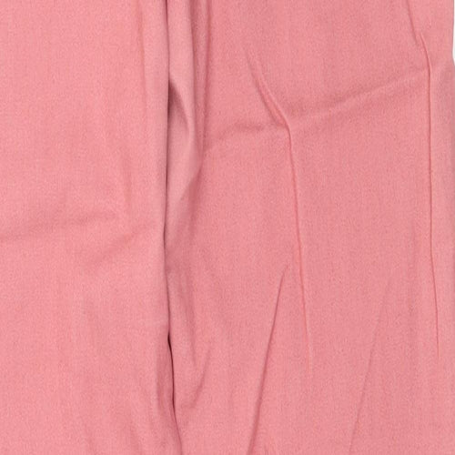 Denim & Co. Womens Pink  Denim Skinny Jeans Size 12 L30 in