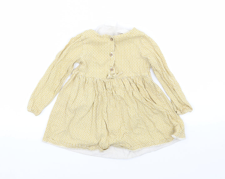 NEXT Baby Yellow  Jersey Basic T-Shirt Size 12-18 Months