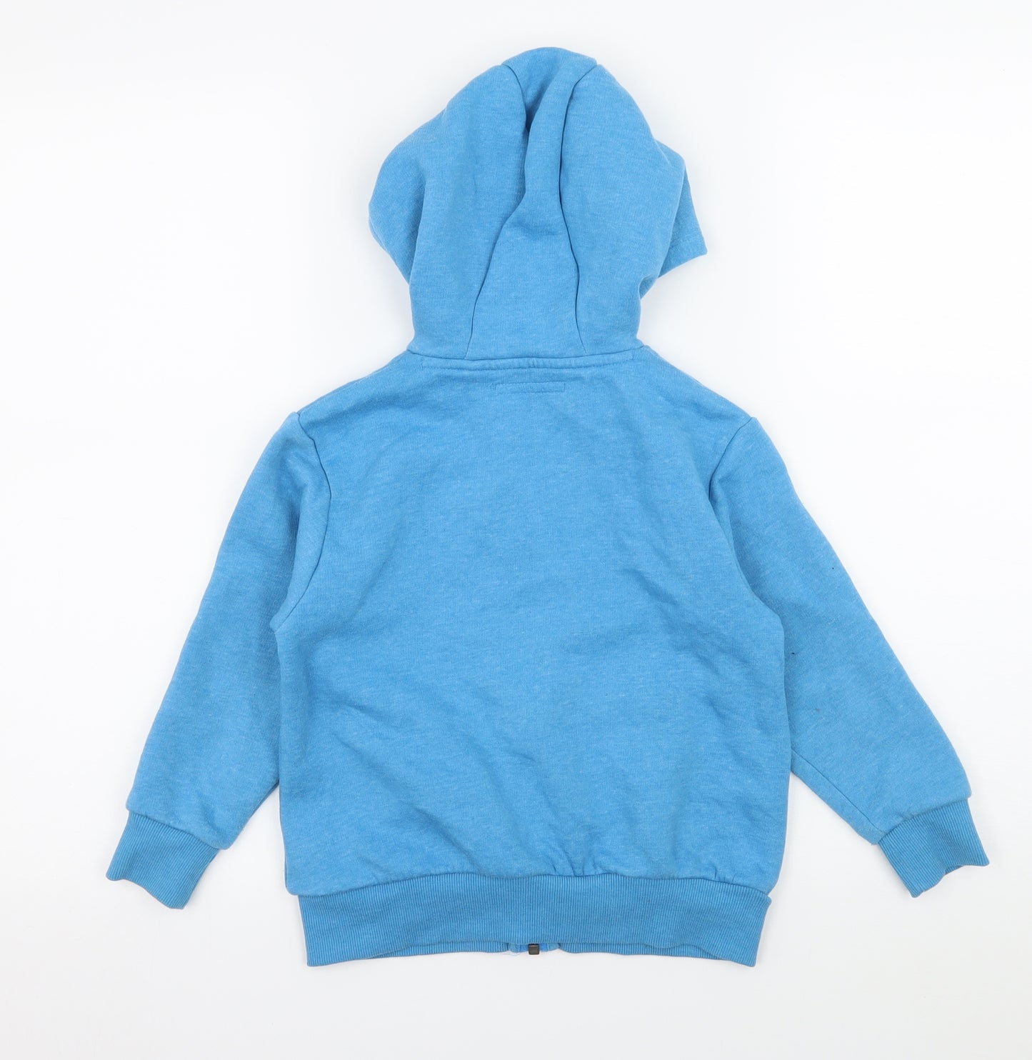 NEXT Boys Blue  Jersey Full Zip Hoodie Size 5 Years