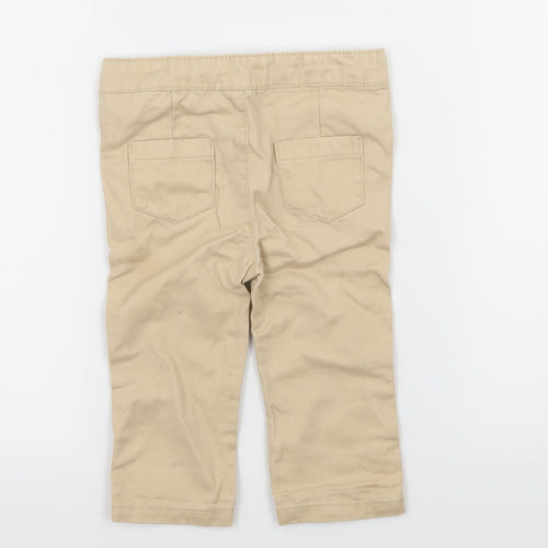 Babies Boys Beige   Capri Trousers Size 3-6 Months
