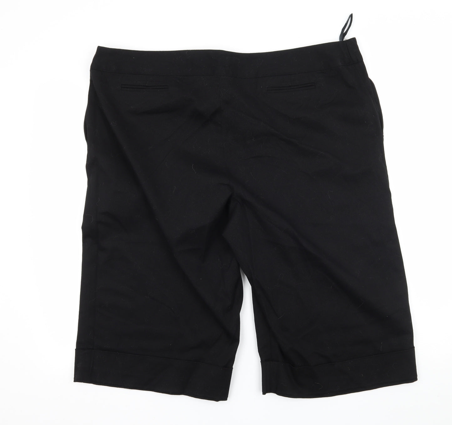 Dorothy Perkins Womens Black   Bermuda Shorts Size 22