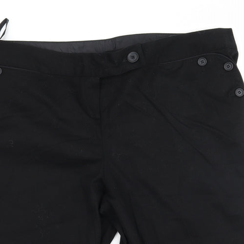 Dorothy Perkins Womens Black   Bermuda Shorts Size 22