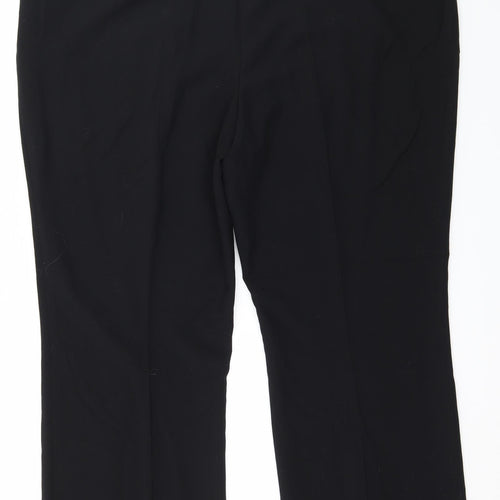 Marks and Spencer Womens Black   Trousers  Size 22 L30 in