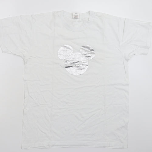 Fruit of the Loom Boys White   Basic T-Shirt Size M