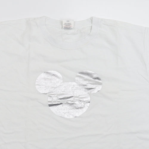 Fruit of the Loom Boys White   Basic T-Shirt Size M