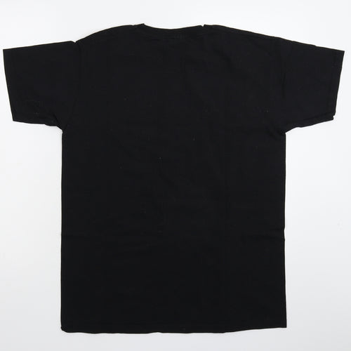 Fruit of the Loom Womens Black   Basic T-Shirt Size M  - Oversized