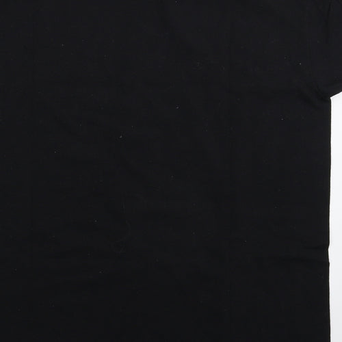 Fruit of the Loom Womens Black   Basic T-Shirt Size M  - Oversized