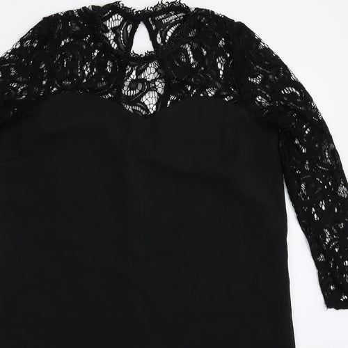 Fashion Union Womens Black   Mini  Size 8