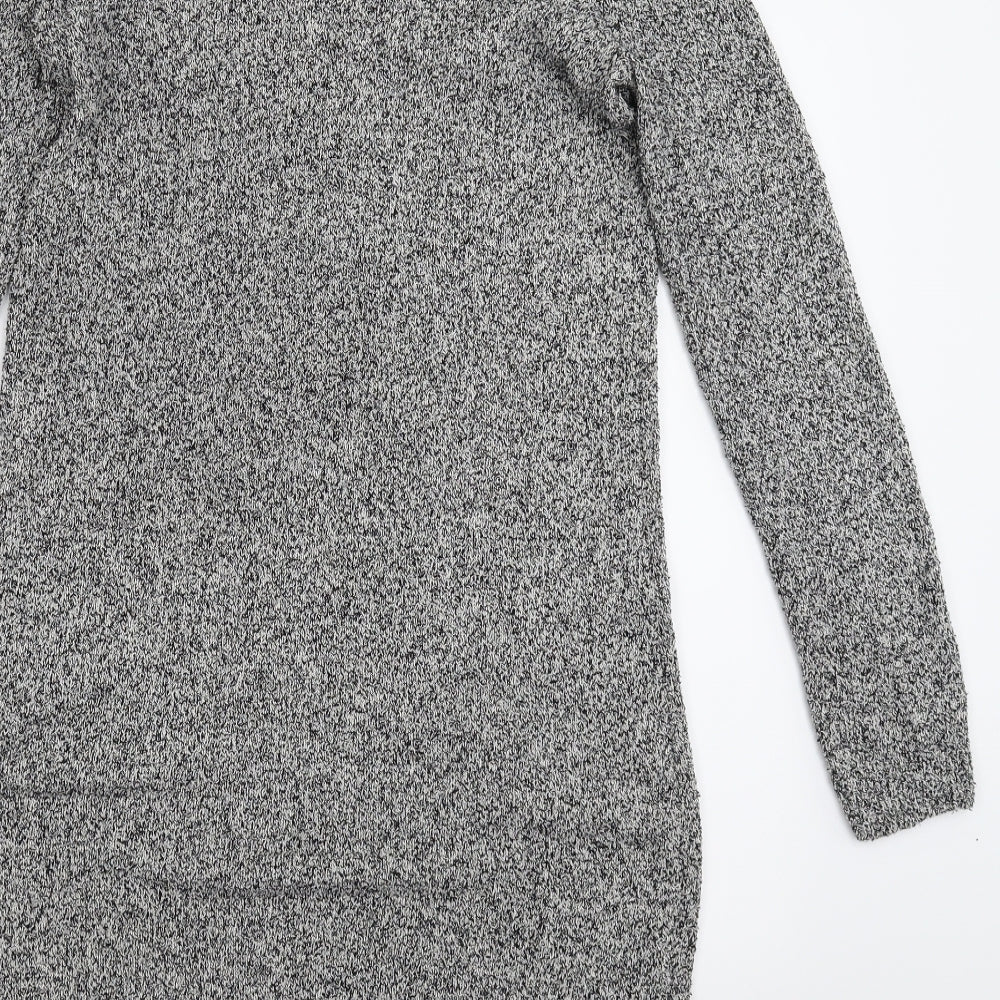 TU Womens Grey  Knit Jumper Dress  Size 12