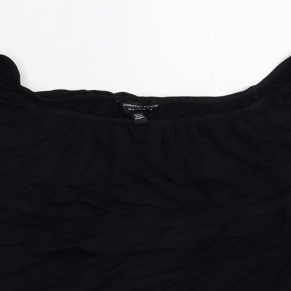Dorothy Perkins Womens Black   Basic Tank Size 18