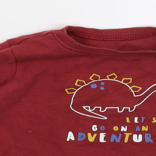 George Baby Brown   Basic T-Shirt Size 12-18 Months