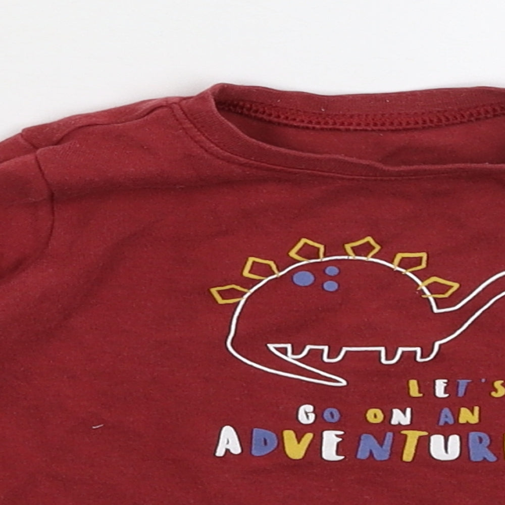 George Baby Brown   Basic T-Shirt Size 12-18 Months