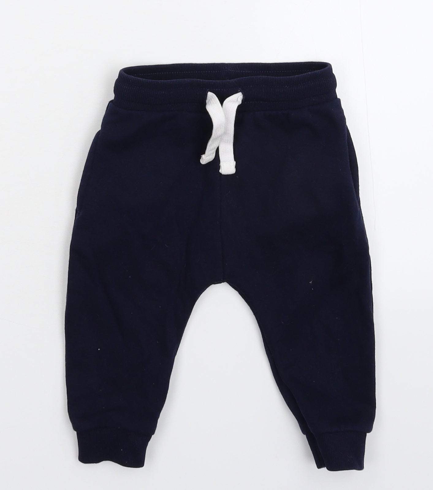 Matalan Baby Blue   Jogger Trousers Size 9-12 Months