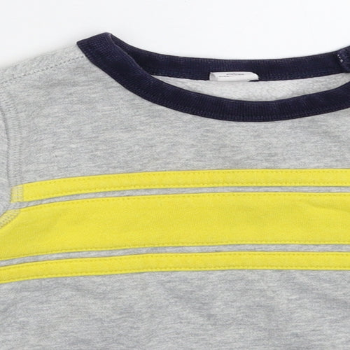 Gap Boys Grey Striped  Pullover Sweatshirt Size 2 Years