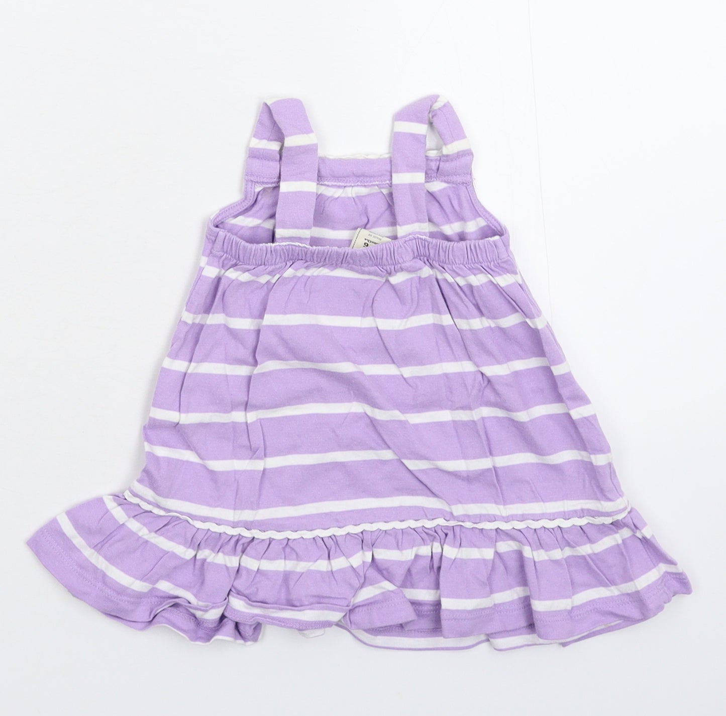 Old Navy Girls Purple Striped  Tank Dress  Size 3-6 Months