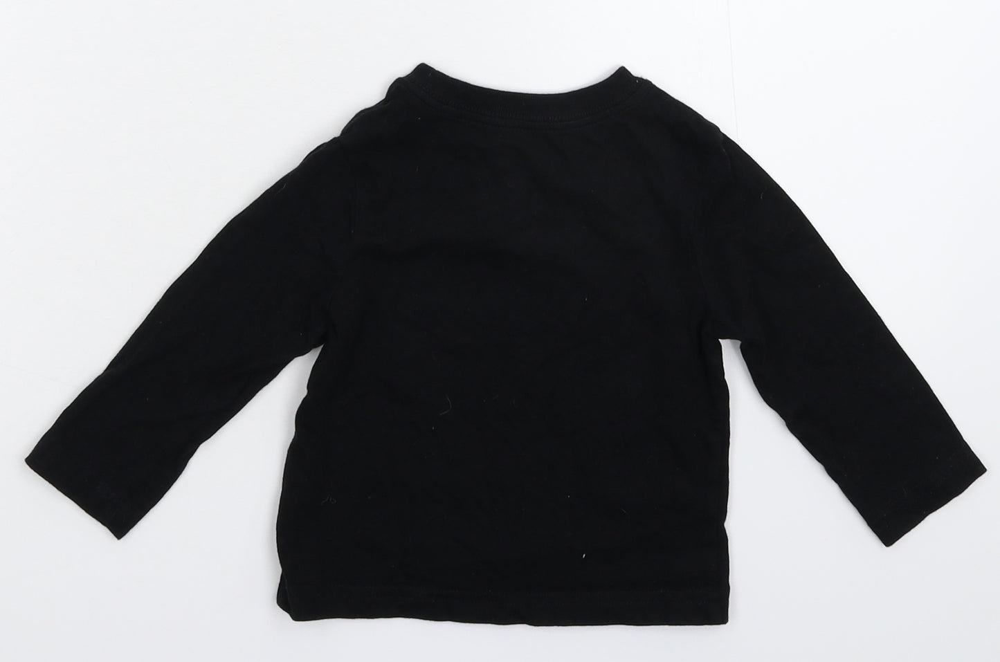 The Children's Place Baby Black   Basic T-Shirt Size 9-12 Months