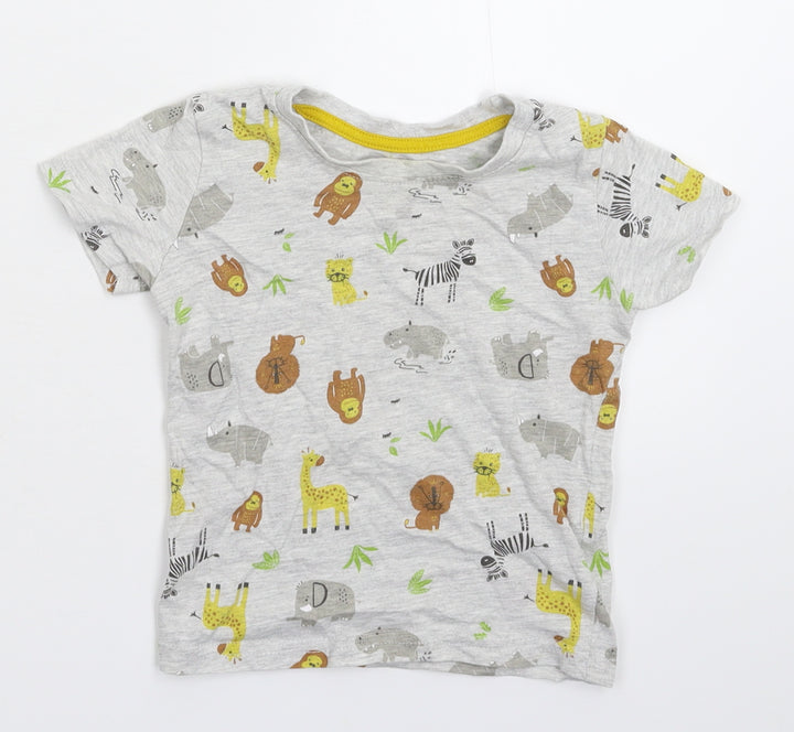 Primark Baby Grey Basic T-Shirt Size 12-18 Months