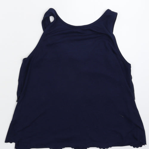 River Island Womens Blue   Basic Tank Size 10
