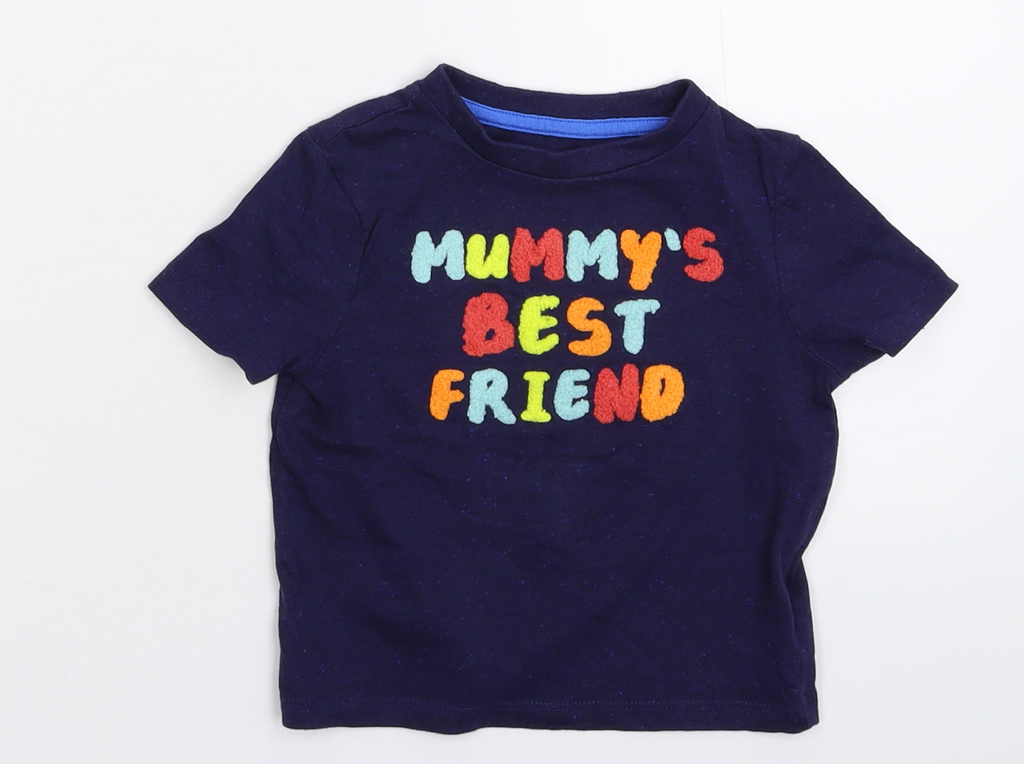 Very Baby Blue   Basic T-Shirt Size 9-12 Months