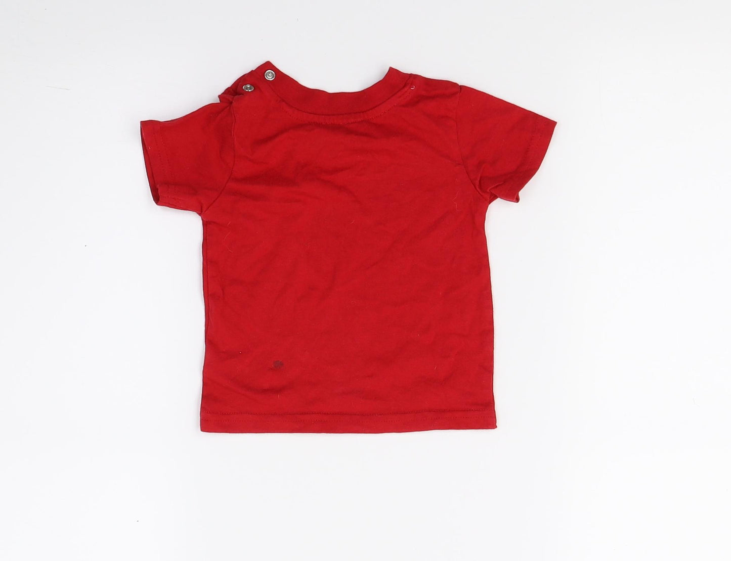Primark Boys Red   Basic T-Shirt Size 3-6 Months  - Mamma's Boy
